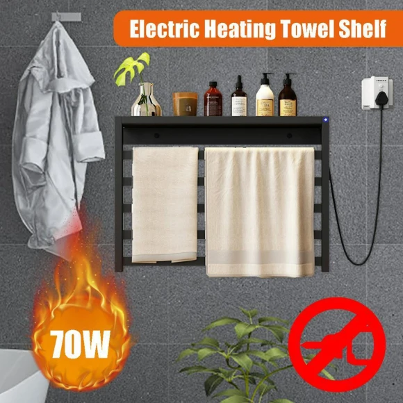 Electric Heated Towel Dryer — Towel Warmers, Decor Dream