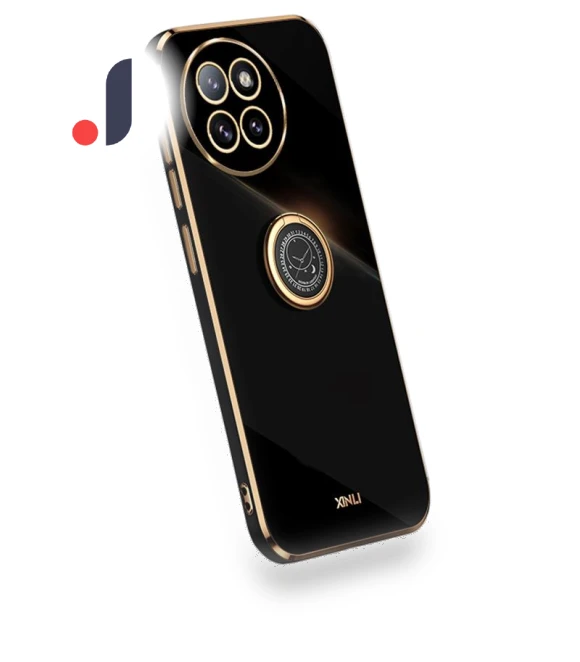 Electroplating Frame Ring Kickstand Anti-Drop TPU Case — Phone Accessories, XINLI