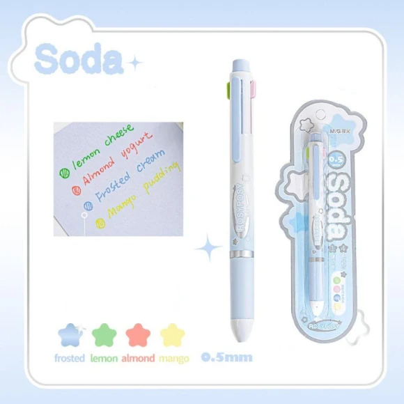 Four in One Ballpoint Pen — Multifunction Pens, Feilongcater