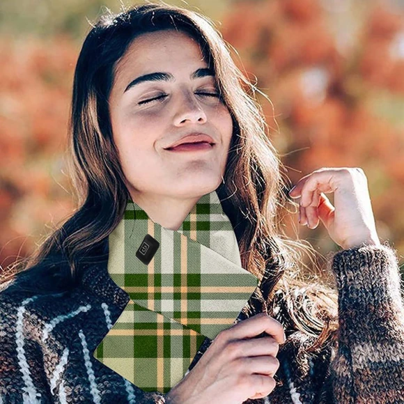 Heated Scarf with USB Charging — Scarves & Wraps, Gouhuo