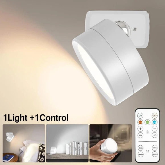LED Wall Light with Touch and Remote Control — Wall Lighting, Cosy Homes