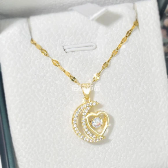 Moon Love Smart Necklace — Smart Jewelry, Commodity Jewel