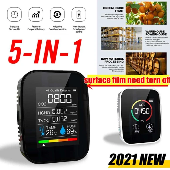 Multifunctional Air Quality Monitor — Air Quality Monitors, Decor Dream