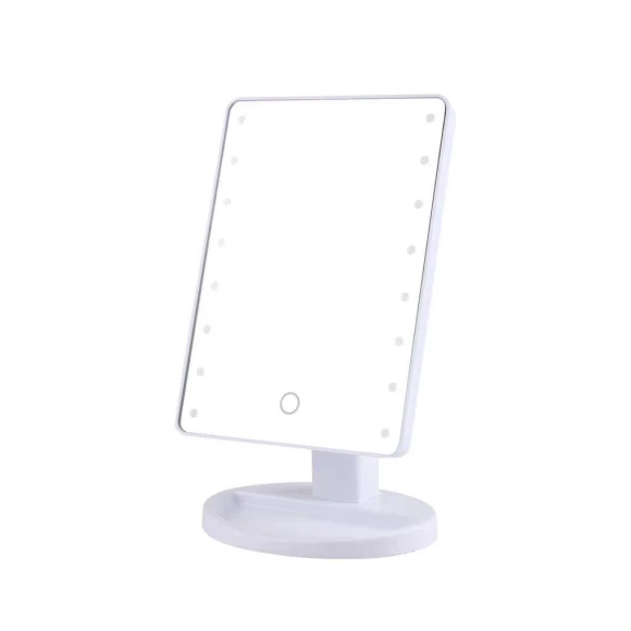 Portable LED Touch Makeup Mirror with Light — Handheld, Polaris star