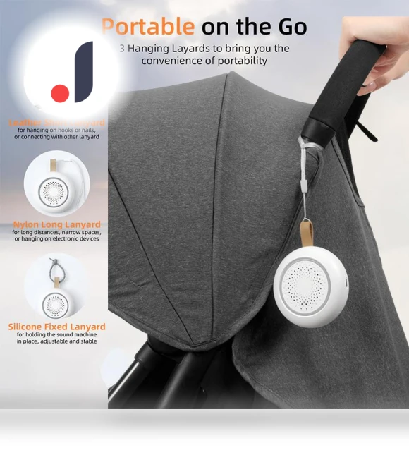 Portable Sound Machine — Sleep Soothers, Beautymeaning