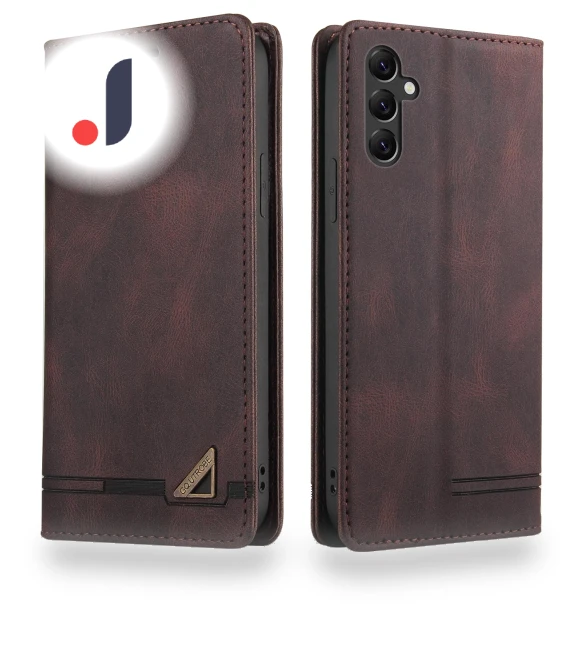 RFID Blocking Skin-touch Feeling Full Coverage PU Leather Stand Wallet Phone Case — Smartwatches, Smartwatch 2025