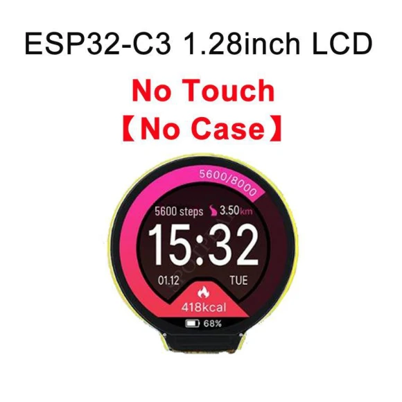 Round LCD Development Board with Touch Screen — Prototyping Boards, ElectroCN