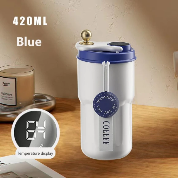 Smart Thermos Travel Coffee Mug — Beverage Warmers, Versatile Home Furnishing