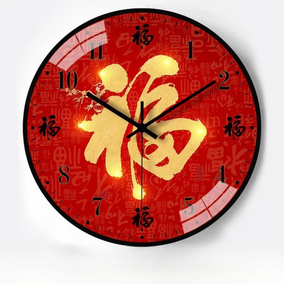 10-inch Fully Automatic Radio Clock — Clock, Window glass film