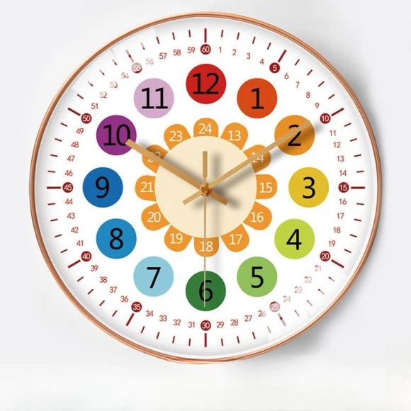 12-inch Automatic Synchronization Radio Wall Clock — Clocks, Window glass film