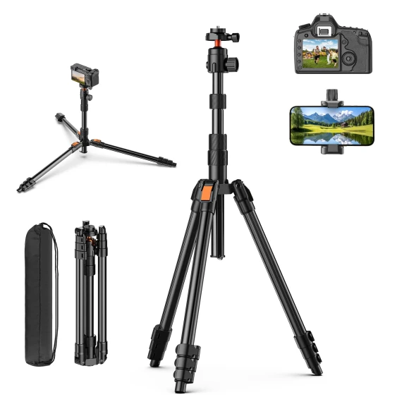 180cm Camera DSLR Smartphone Video Travel Tripod — Camera Supports, XXZU