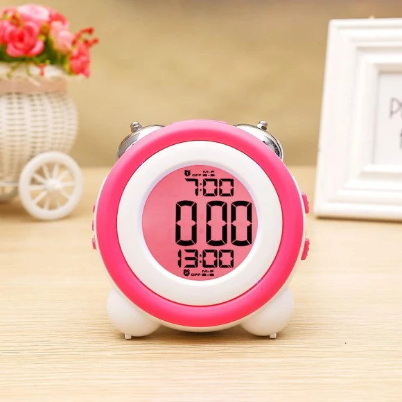 3D LED Alarm Clock — Alarm, Window glass film
