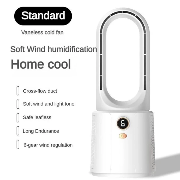 6-Speed Adjustable Air Conditioner Fan — Portable Cooling Solutions, Crown Global