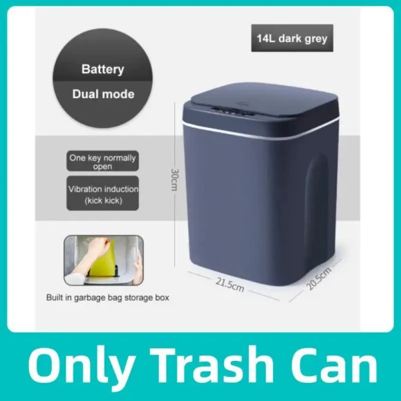 Automatic Sensor Smart Trash Can — Kitchen Cans, Simple and warm