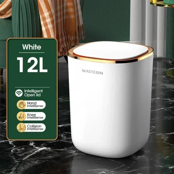 Automatic Trash Can Sensor — Kitchen Cans, Simple and warm