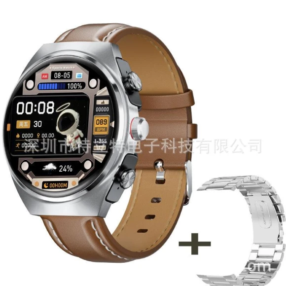 Bluetooth Dual Call Music Health Sports Headset Watch — Smartwatches, SCIONE