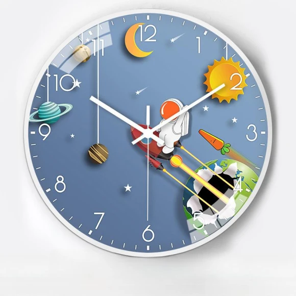 Creative Space Automatic Radio Clock with Timer — Clocks, Window glass film