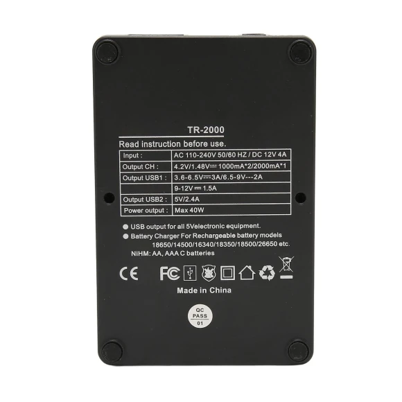 Dual Slot Smart Battery Charger — Chargers, OutsideWorld