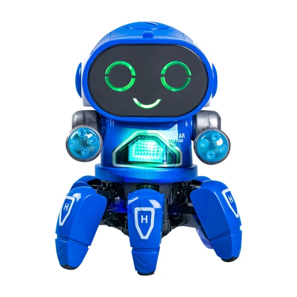 Electric Six Intelligent Robot with Lighting, Sound Effects, and Dancing — Interactive Learning Devices, Gouhuo