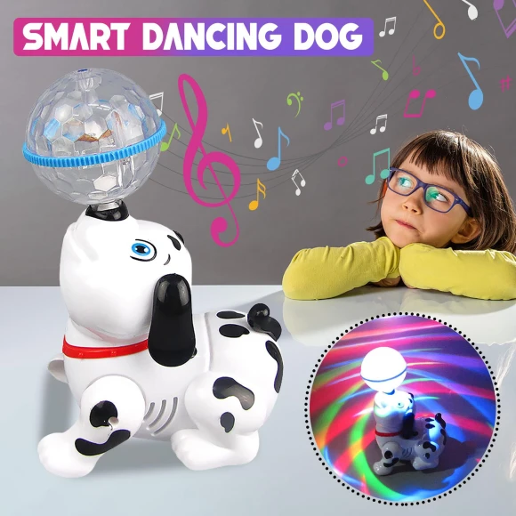 Electronic Walking Dancing Robot Dog — Interactive Animal Companions, Gouhuo