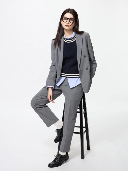 Smart Ankle-Length Pants — Casual Pants, Uniqlo
