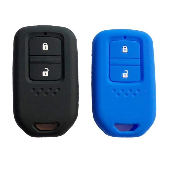 Smart Silicone Key Case Cover with 2 Buttons — Key Holders & Accessories, ZIAN