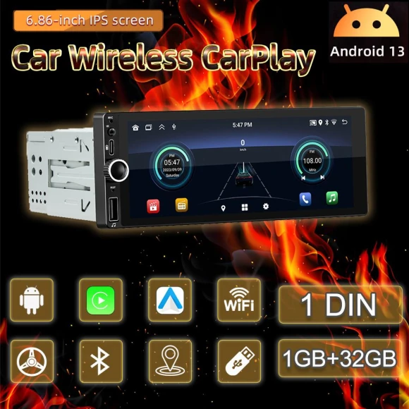 Universal Car Radio Receiver with Touchscreen — Stereo Receivers, icreative