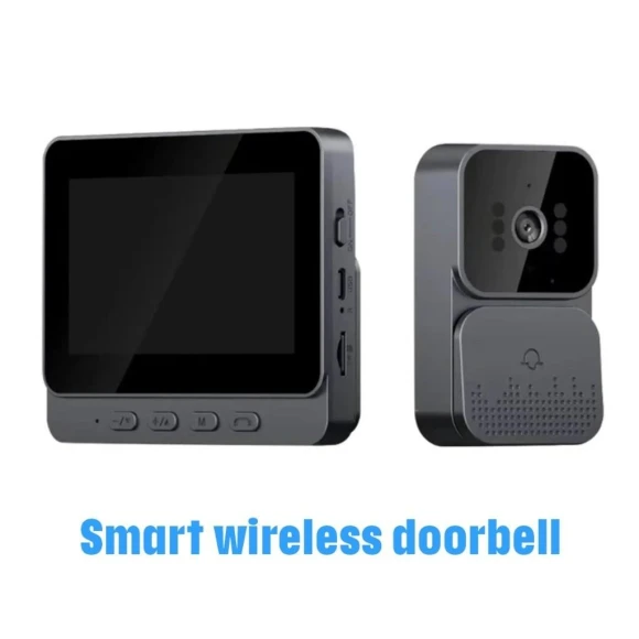 Wireless Doorbell with Camera and Intercom — Smart Home Security, The Romantics