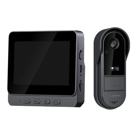 Wireless Intercom Doorbell with Night HD Vision — Smart Home Security, Good Household Items
