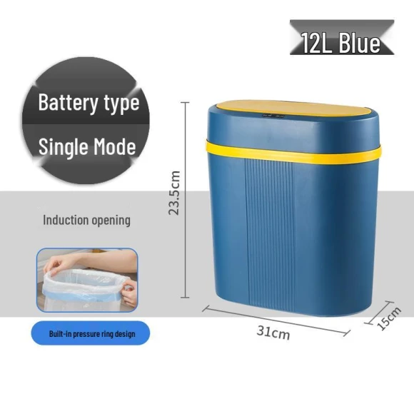 Automatic Smart Induction Trash Can — Kitchen Cans, the BAY