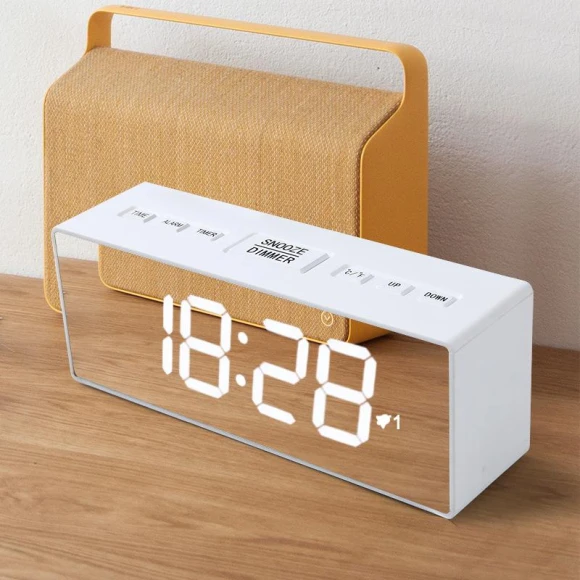 Digital Alarm Clock with Thermometer — Alarms & Clocks, Fashionable bags