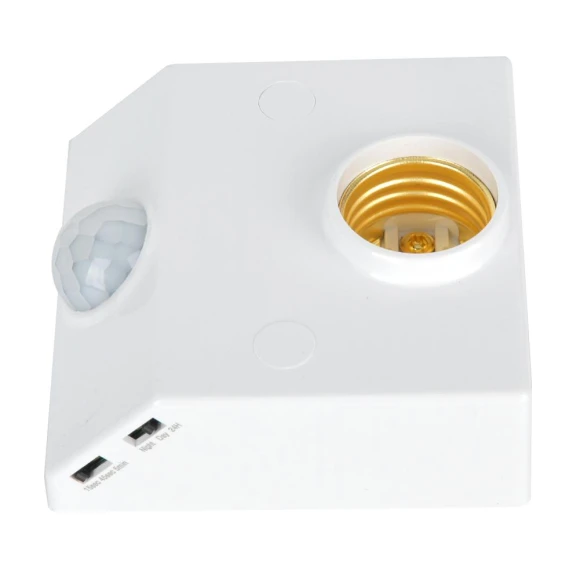 Infrared Sensor Motion Switch Adjustable E27 Light Socket — Light Sockets, Vestidos