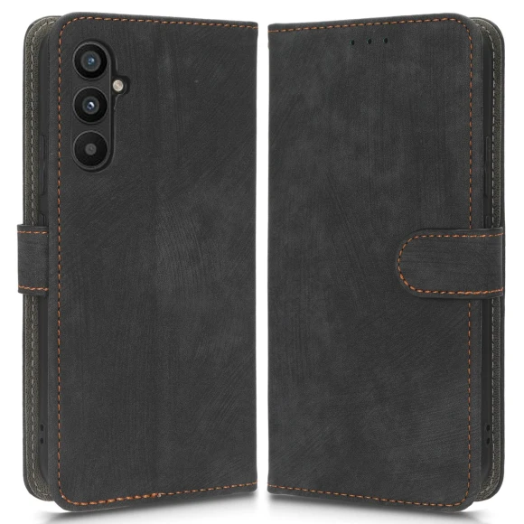Leather Phone Case Stand with RFID Blocking — Phone Accessories, Smartwatch 2025