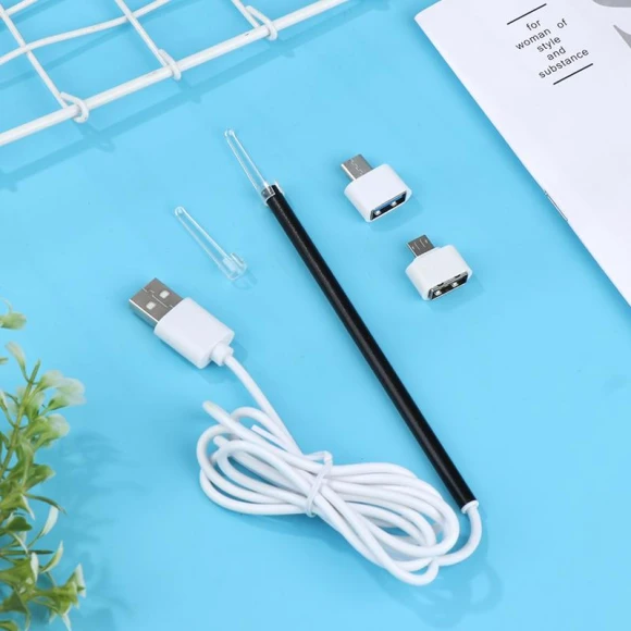 Smart Ear Cleaner Endoscope Spoon — Syringes, Ample Means