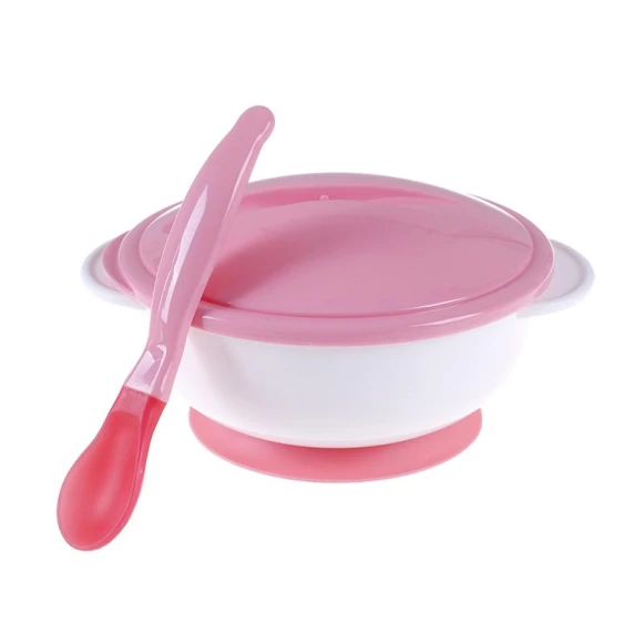 Suction Plate Set with Sensory Spoon — Kids' Utensils, outgoing