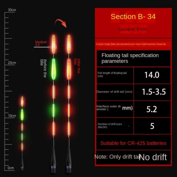 Ultra-Sensitive LED Smart Fishing Float — Bite Indicators, huyouqi