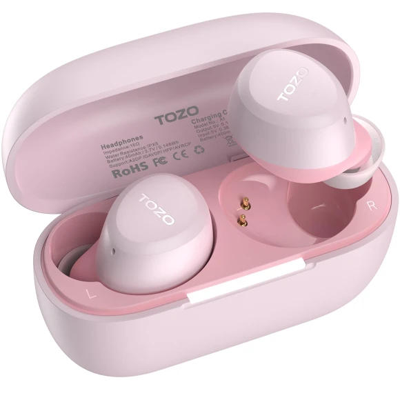Wireless Earbuds with AI Noise Reduction — In-Ear Headphones, TOZO