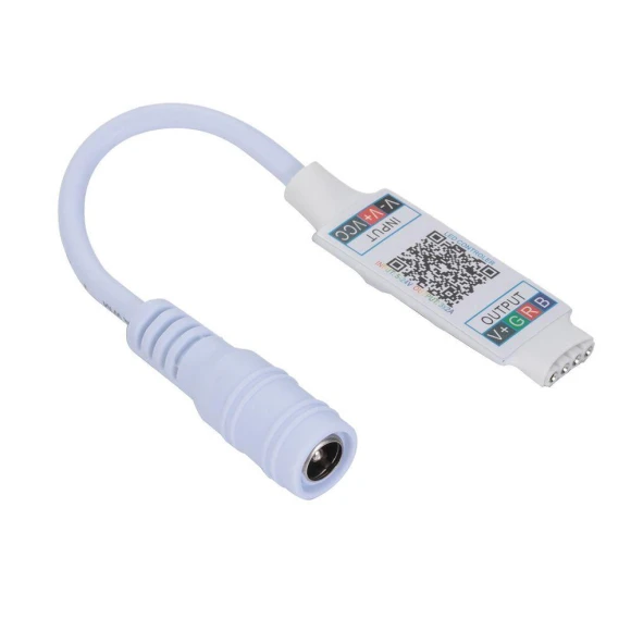4-Pin Female Connector Adapter for Smart Bluetooth Music RGB Controller LED Strip — Receivers & Adapters, Wuenjing3