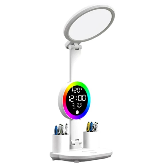 Desk Lamp with Pen Holder and Touch Dimming — Study & Desk Lighting, Cmjyrtye