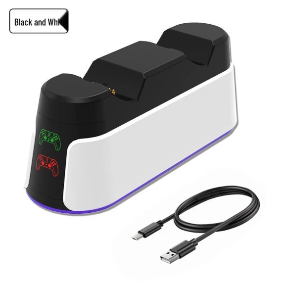 Dual Controller Charging Dock with RGB Lighting — Chargers, Value Vault