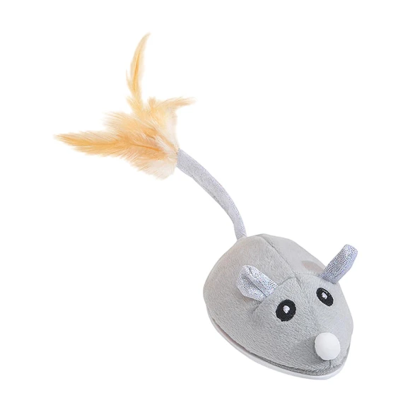 Electric Feather Cat Toy Mouse — Cat Playthings, zuan