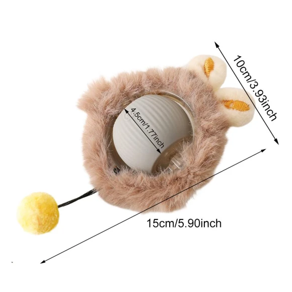 Interactive Cat Toy Ball — Cat Playthings, Smart Pet Supplies