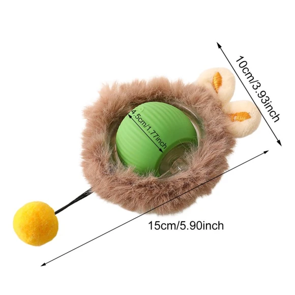 Interactive Cat Toy Ball — Cat Playthings, Smart Pet Supplies