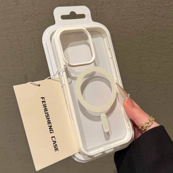 Magnetic Acrylic Case with AI Camera — Phone Accessories, Value Vault