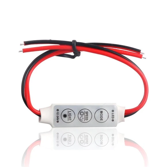 Mini Three-Button Monochrome Controller — Light Dimmers, Outdoor Tools
