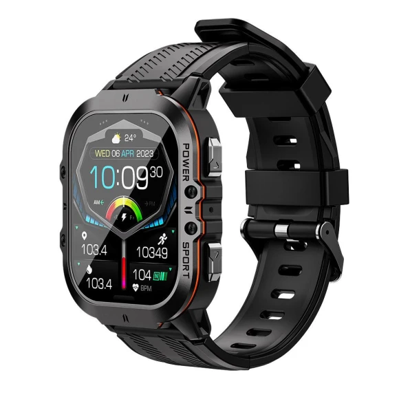 Smartwatch with AMOLED Display and Health Monitoring — Smartwatches, TrendVibeCN