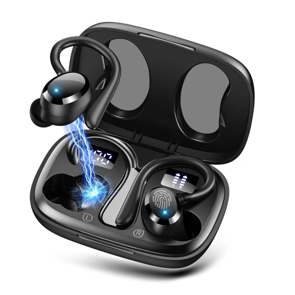 Wireless Bluetooth Touch LED Headphones — Over-Ear Headphones, Zen-Japan Electronics