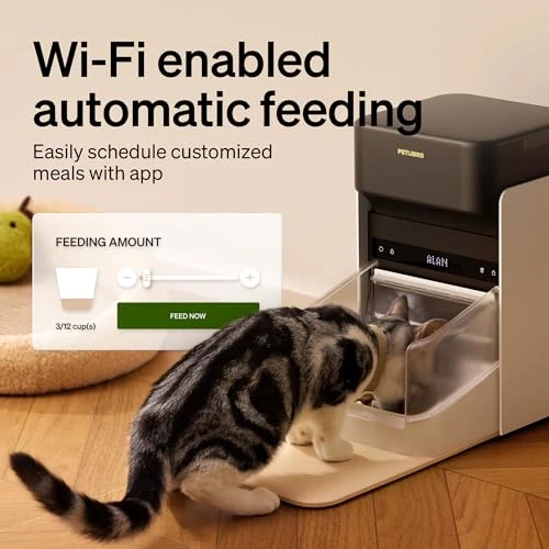 Automatic Cat Feeder with Collar Tag Activation — Smart Pet Feeders, PETLIBRO