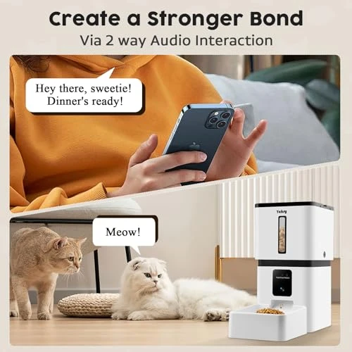 Automatic Pet Feeder with Camera and WiFi — Smart Pet Feeders, Yakry