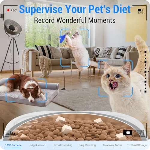Automatic Pet Feeder with Camera, Frienhund